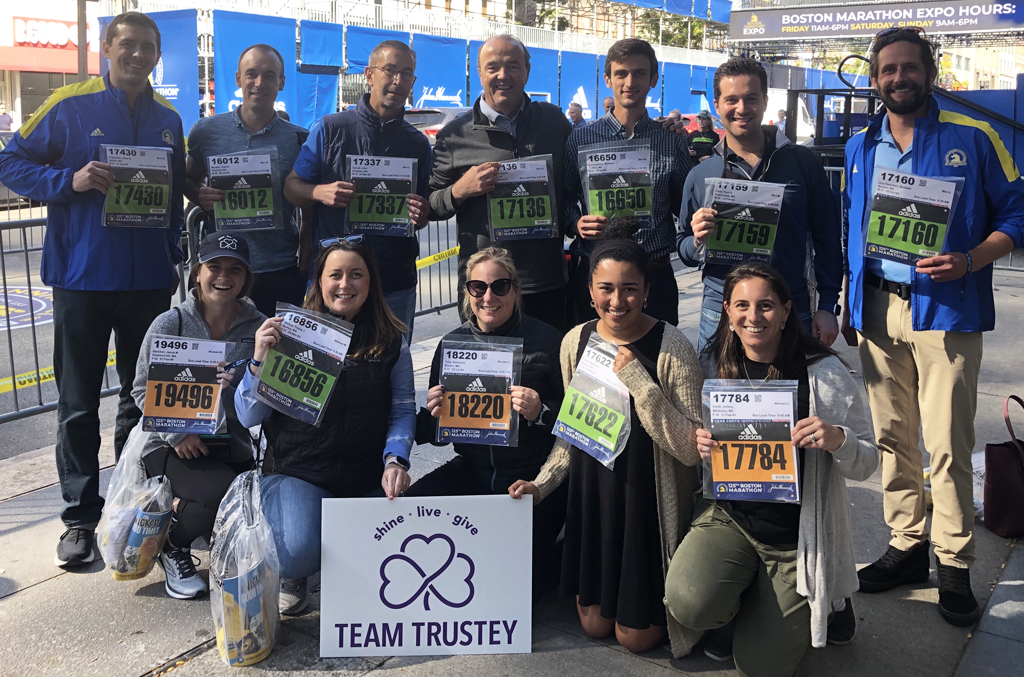 Summit Partners 2021 Year in Review - Team Trustey Runs the Boston Marathon